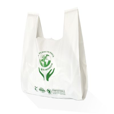 Hdpe sacchetto per la spesa biodegradabile sacchetti di compost compostabili