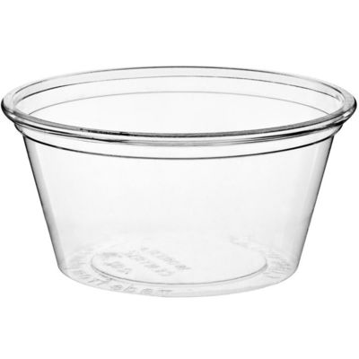 5 oz Biodegradabile Compostabile Tazze trasparenti impermeabili