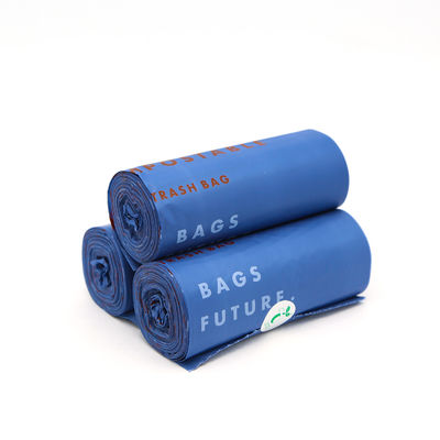 LOGO personalizzato Biodegradabile Amido di mais PLA PBAT T-shirt borse da porta borse per la spesa borse di plastica compostabili