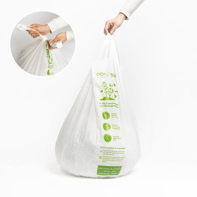 Improntabile PLA As4736 Sacchetti compostabili Amido di mais per la conservazione dei supermercati alimentari