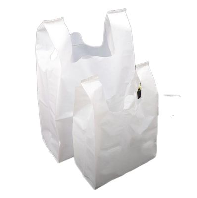 Imballaggio As4736 Sacchetti alimentari compostabili con maniglie in plastica poli