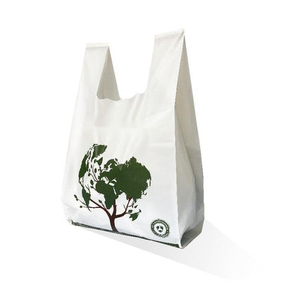 Piccoli sacchetti per la spesa biodegradabili compostabili PBAT Amido di mais per alimenti