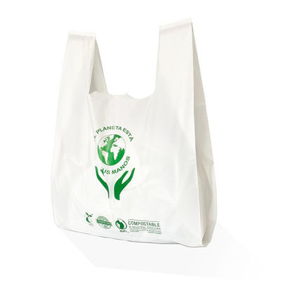 Sacchetti di plastica biodegradabili e compostabili per imballaggio 70 micron