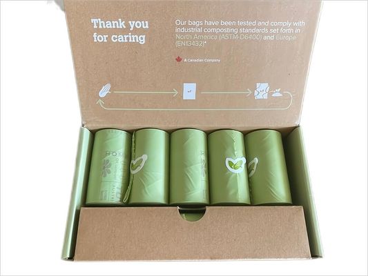 AISUN sacchetti di cacca compostabili personalizzati per cani