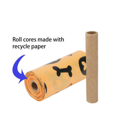 100pcs/roll 2,6 galloni 10l maniglia-tie biodegradabile compostabile rifiuti di cucina spazzatura sacchetti per rifiuti