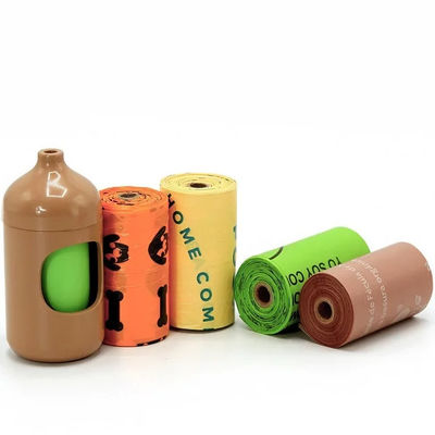 Top vendite sacchetti di scarto per animali da compagnia imballaggi usa e getta per l'ambiente sacchetti di scarto per cani in plastica