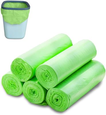 Sacchetti di amido di mais compostabili su misura Sacchetti di rifiuti biodegradabili