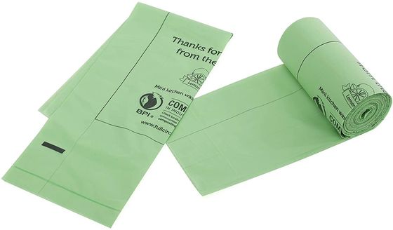 Tassi di rifiuti biodegradabili al 100%, contenitori di rifiuti compostabili, PLA PBAT