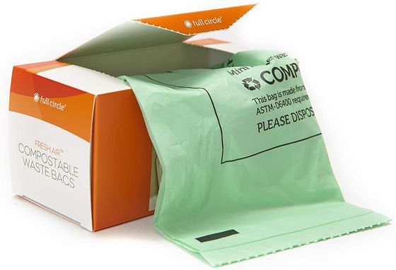 Tassi di rifiuti biodegradabili al 100%, contenitori di rifiuti compostabili, PLA PBAT