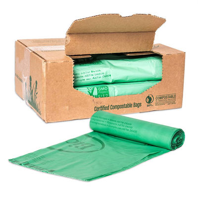 Home Plastico compostabile contenitori di cestini sacchetti 30L En13432 Certificato