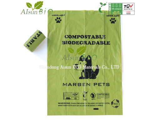 Sacchetto di rifiuti biodegradabile ecologico per animali domestici