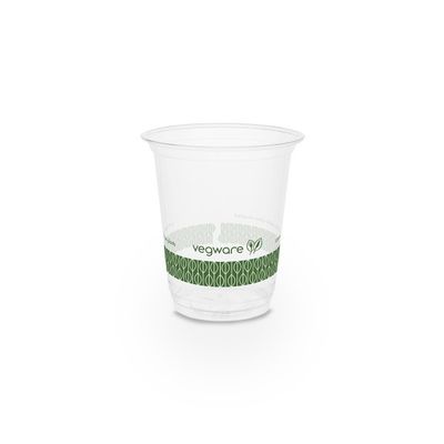 Coppe di plastica biodegradabili compostabili per bere birra e vino