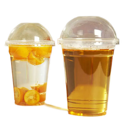 Coppe di plastica biodegradabili compostabili per bere birra e vino