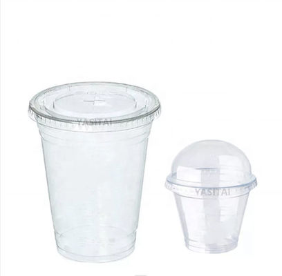 Tazze di PLA biodegradabili a parete singola Tazze compostabili da 16 oz