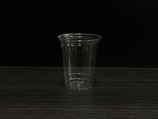 Coppe di PLA biodegradabili con coperchio a parete singola
