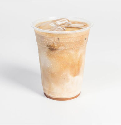 OEM Tazze di caffè trasparenti sostenibili Tazze di plastica biologica in grandi quantità
