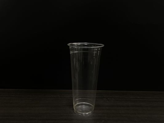 OEM Tazze di caffè trasparenti sostenibili Tazze di plastica biologica in grandi quantità