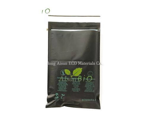 100 per cento biodegradabile compostabile polimailers Custom per abbigliamento