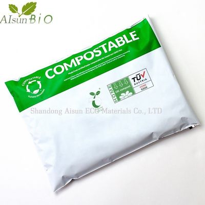 100 per cento biodegradabile compostabile polimailers Custom per abbigliamento