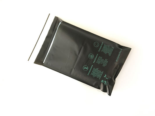 Sacchetti di spedizione biodegradabili a bolla imbottiti Nero PLA piccolo