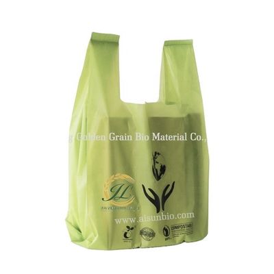 Sostenibile sacchetto PBAT sacchetti compostabili in vrazza 15 micron
