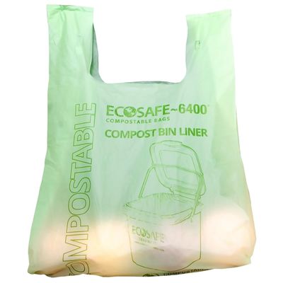 Imballaggio al dettaglio PBAT PLA Borsa alimentare Borse di plastica trasparente compostabile