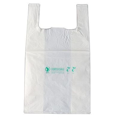 Supermercato PBAT sacchetto di imballaggio in PLA biodegradabile Norme EN13432