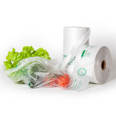 Sacchetto di imballaggio in plastica biodegradabile PLA trasparente per alimenti